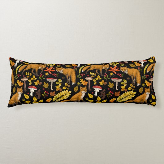 秋は狐の色を付ける ボディピロー (正面)