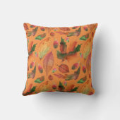 秋は私のお気に入りの色だ クッション (裏面)