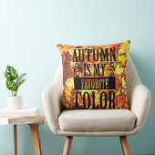 秋は私のお気に入りの色彩楽章 クッション (椅子)