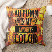 秋は私のお気に入りの色彩楽章 クッション (ブランケット)
