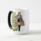 秋は私のお気に入りの2 F感謝祭おもしろいだ モーフィングマグカップ (正面左)