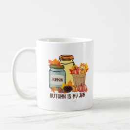 秋は私のジャムパーソナライズされた コーヒーマグカップ