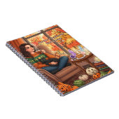 「秋は私の」お気に入りの秋 ノートブック (右側)