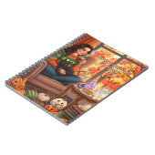 「秋は私の」お気に入りの秋 ノートブック (左側)