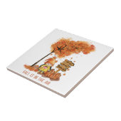 秋は空の秋の恋人のギフト中 タイル (側面)