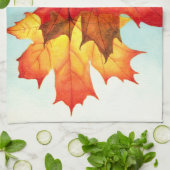 秋は空中だ！ キッチンタオル (折り畳み)