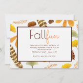 秋は空中招待状 招待状 (正面)