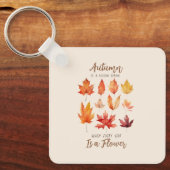 秋は第2春-紅葉 キーホルダー (正面)