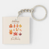 秋は第2春-紅葉 キーホルダー (裏面)