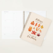 秋は第2春-紅葉 プランナー手帳 (ディスプレー)