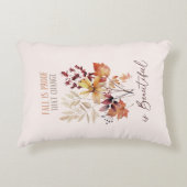 秋は紅葉の証 アクセントクッション (正面)