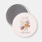 秋は紅葉の証 マグネット (正面/裏面)