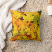 秋は紅葉を着色します クッション (ブランケット)