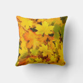 秋は紅葉を着色します クッション (裏面)