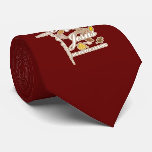 秋は絶対にイエス葉に ネクタイ (ロール)