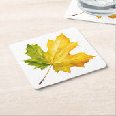 秋はAir Square Coastersに入っている スクエアペーパーコースター (アングル)