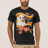 秋はBoo-Healy -秋は美しい – 幽霊 Tシャツ (正面)