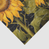 秋ひまわりフラワーエフェメラバタフライデクページ 薄葉紙 (詳細)