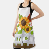秋ひまわり園 エプロン (インサイチュ)