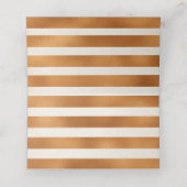 秋ひまわり結婚フローラ座席表 プレイスカード (内部開封)