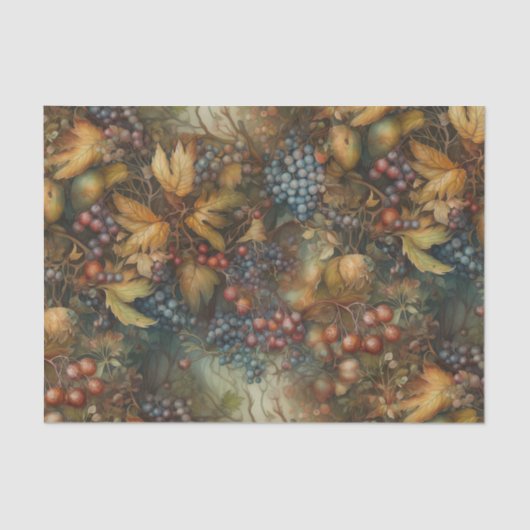 秋ぶどう 薄葉紙 (正面)