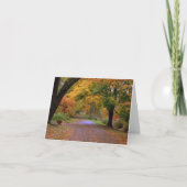 秋へのパス カード (正面)