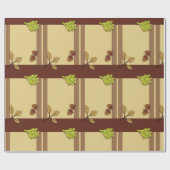 秋または感謝祭 ラッピングペーパー (フラット)