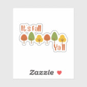 秋やろうステッカーだ シール (シート)