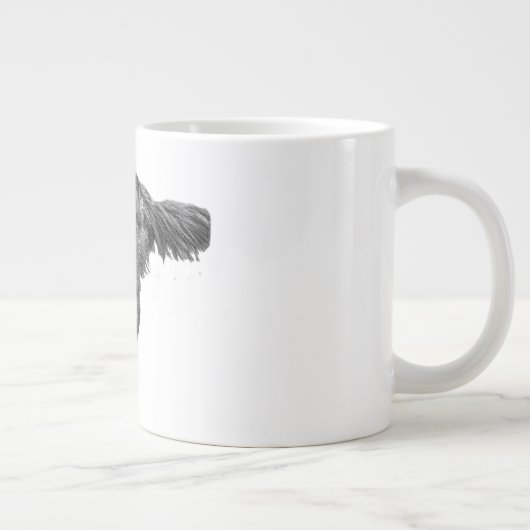 秋よくはしゃぐの空気に輝く ジャンボコーヒーマグカップ (右)