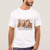 秋よこい秋 - 秋 Tシャツ (正面)