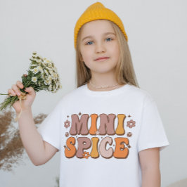 秋をテーマにしたおもしろいミニスパイス Tシャツ