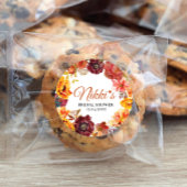 秋をテーマにした人気ステッカー ラウンドシール