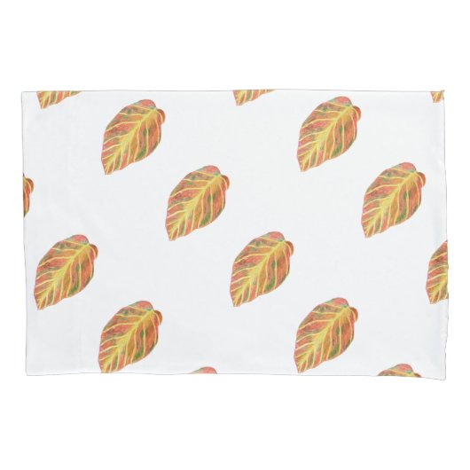 秋をテーマにした枕ケース 枕カバー (正面)