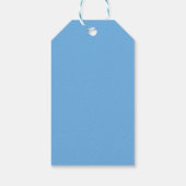 秋をテーマにした水の色ホワイトカボチャ ギフトタグ (裏面)