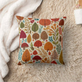 秋をテーマにした装飾用クッション クッション (ブランケット)