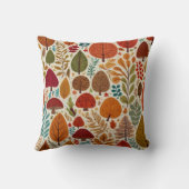 秋をテーマにした装飾用クッション クッション (裏面)