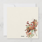 秋をテーマ シーズンカード (裏面)