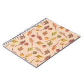 秋をテーマ ノートブック (左側)