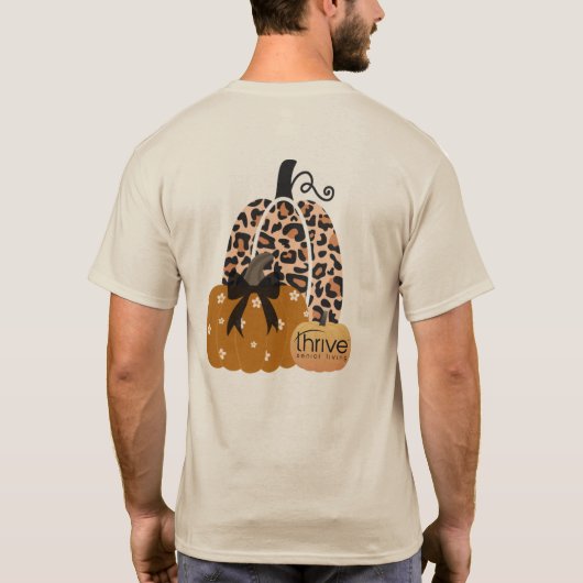 秋を乗り切るTシャツ Tシャツ (裏面)