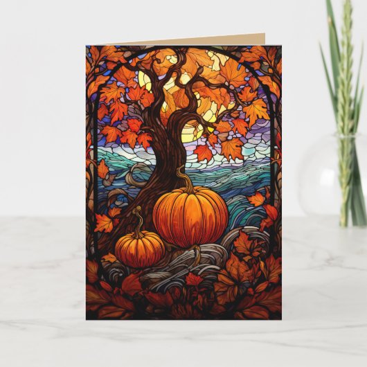 秋を想いながらあなたへ カード (正面)