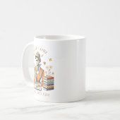 . .秋を愛する少女 コーヒーマグカップ (正面左)