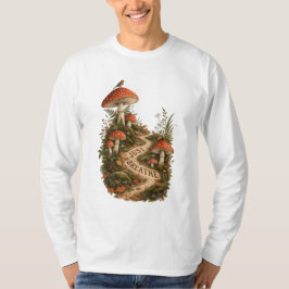 秋を感じる「Just Breathe」ロングスリーブTシャツ Tシャツ