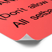 秋を7回下げて…立て八時! ポスター (角)