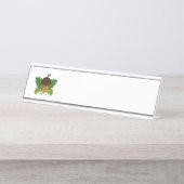 秋アコーン デスクネームプレート (正面)