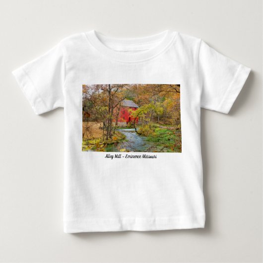 秋アットアレーミル ベビーTシャツ (正面)