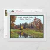 「秋アットトレド植物園」はがき ポストカード (正面/裏面)