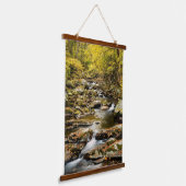 秋アットビッグクリーク 吊り下げ型タペストリー (傾斜あり)
