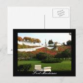 秋アットフォートマッキナックポストカード ポストカード (正面/裏面)