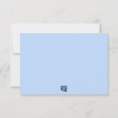 秋アットPerito Moreno Glacier，アルゼンチン サンキューカード (裏面)