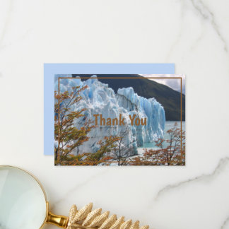 秋アットPerito Moreno Glacier，アルゼンチン サンキューカード